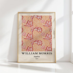 william morris apples vintage artwork decor print