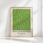 william morris branch forest artistic print
