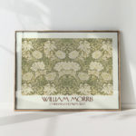 william morris chrysanthemum artistic floral print