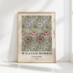 william morris corncockle artwork floral print