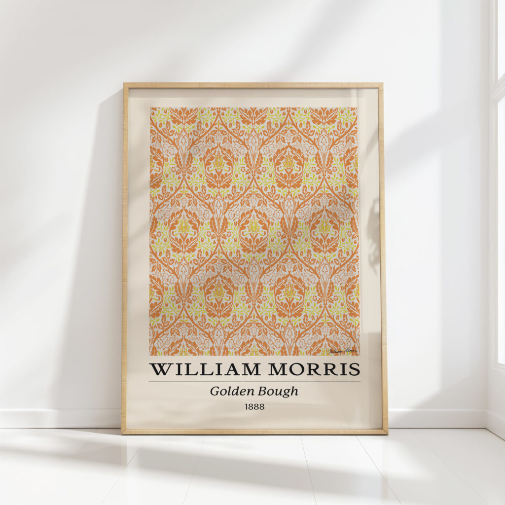 william morris golden bough art print for home decor