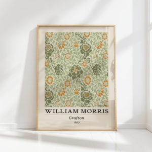 william morris grafton art print for home decor