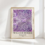 william morris honeysuckle botanical art print