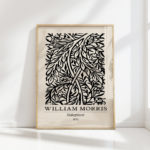 william morris sidepiece nature inspired art print
