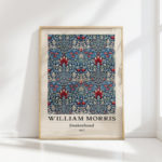 william morris snakeshead art print