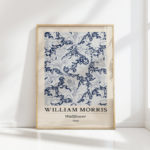 william morris wallflower artistic print decor