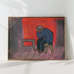 woe to the artist woe and misery a hundredfold woe 1948 marian kopf high quality print