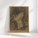 woman playing cello 1906 reijer stolk high quality print