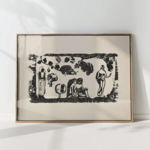 women animals and foliage paul gauguin high quality print