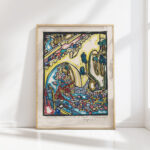 working in the adige riverbed 1906 reijer stolk high quality print