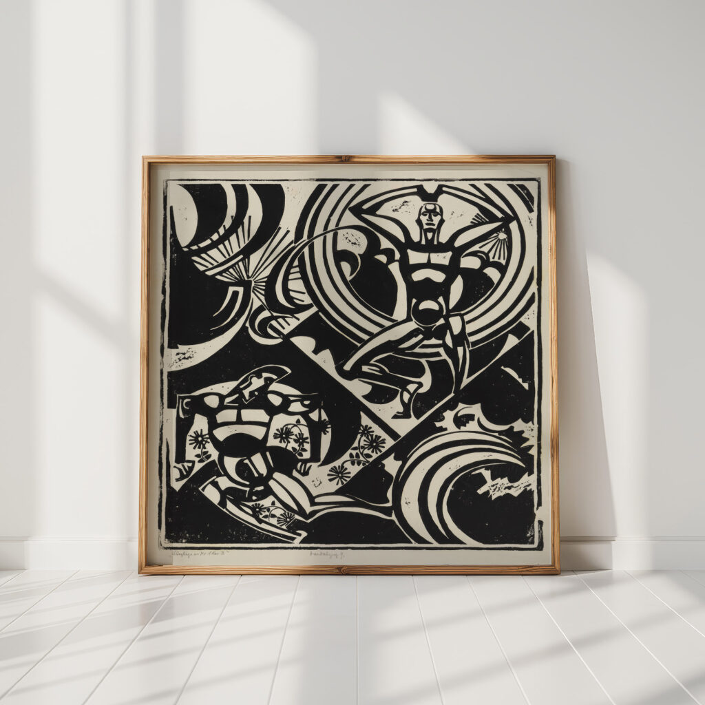 youths in nature iii august babberger high quality print