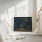 ‘Gaswerk im Mondlicht around 1935 Karl Wiener 4 mockup