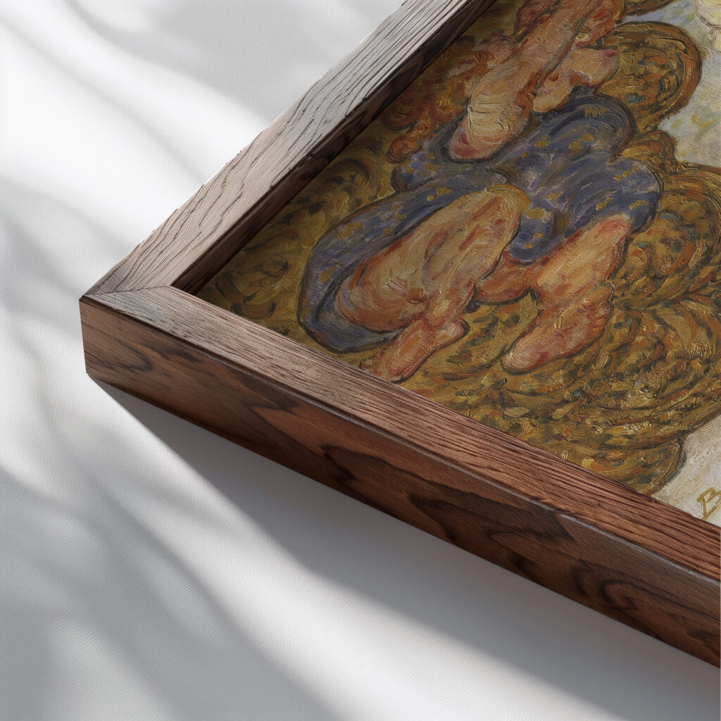 ‘Historic Backs Second Series Karl X of Sweden 1918 Nils Kreuger close up dark wood mockup