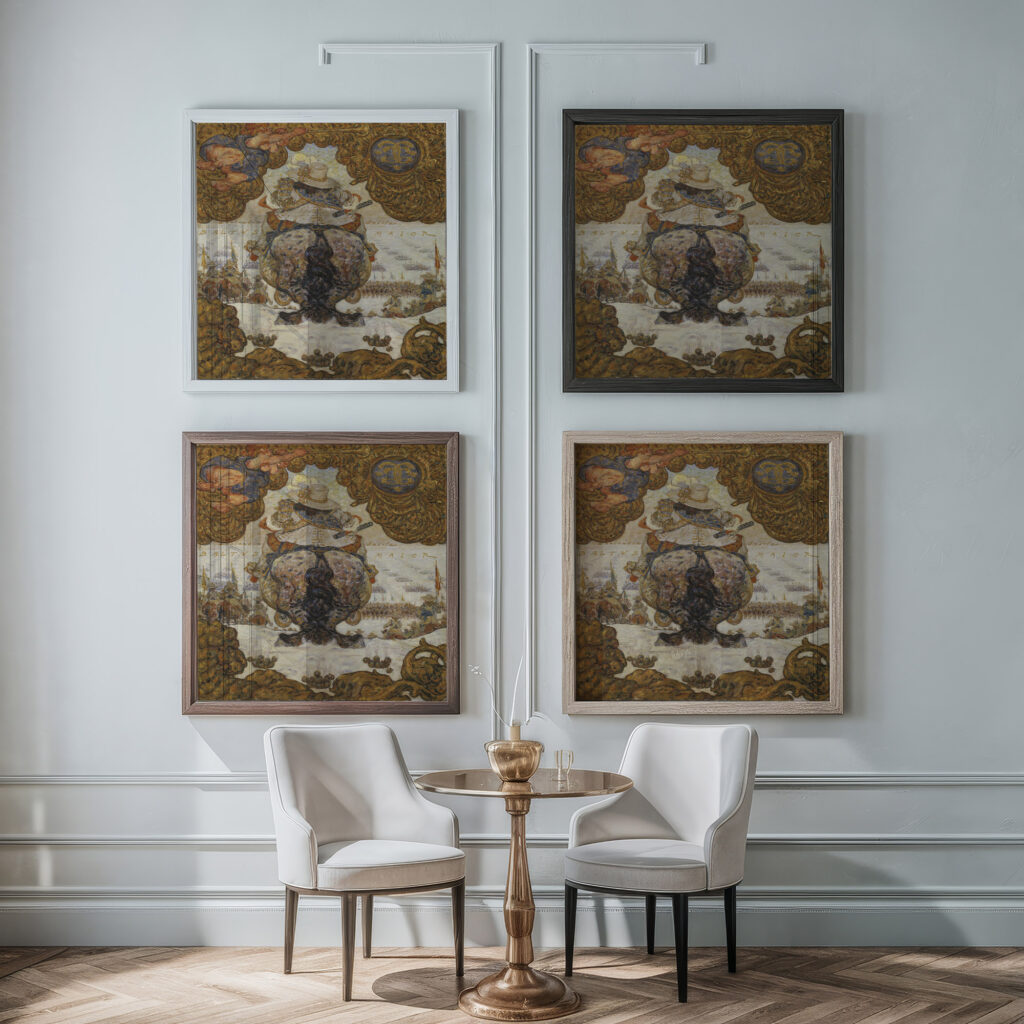 ‘Historic Backs Second Series Karl X of Sweden 1918 Nils Kreuger framed posters mockup ‘Historic Backs Second Series Karl X of Sweden 1918 Nils Kreuger framed posters mockup