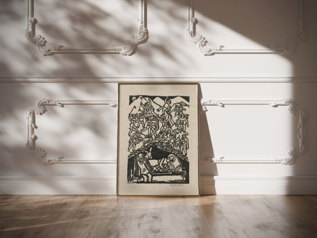 ‘Hola hola carol 1924 Tadeusz Makowski video mockup