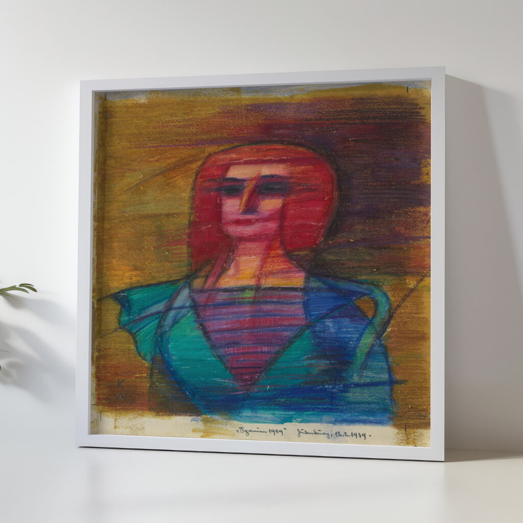 ‘Spanien 1939 ‘Grausamkeit weibl. Portrat 1939 Karl Wiener 5 mockup