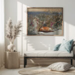 ‘Who killed cock robin – a study John Anster Fitzgerald 5 mockup