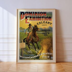1908 Dominion Exhibition Poster