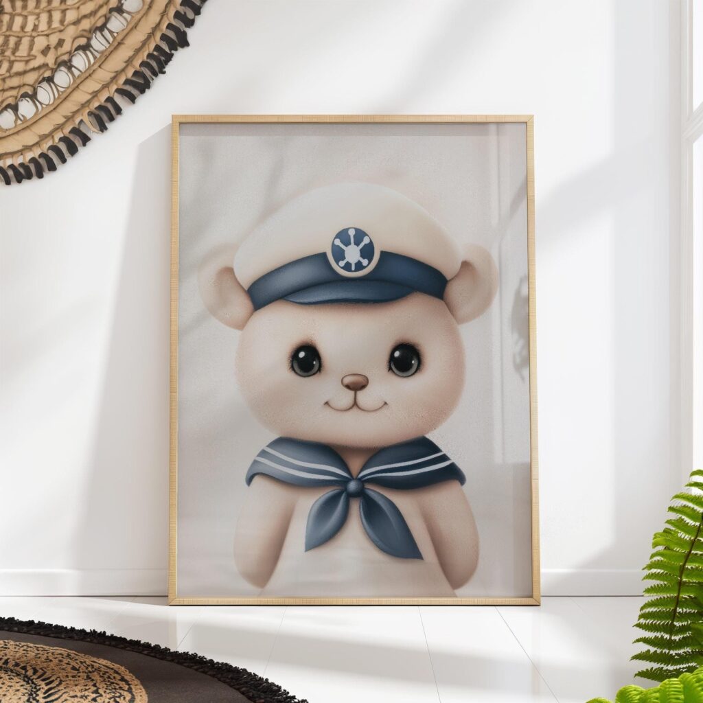 Adorable Bear Nursery Print Adorable Bear Nursery Print