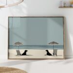 Beach Dogs Art