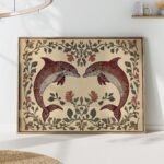 Beach House Dolphin Print