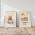 Bear Nursery Art Prints