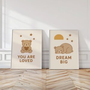 Bear Nursery Art Prints
