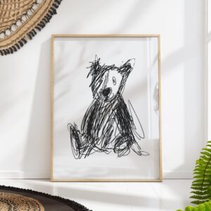 Bear Sketch Print