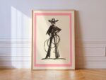 Boho Cowgirl Print