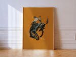 Bucking Bronco Print