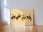 Bucking Broncos Wall Art