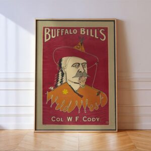 Buffalo Bill Wild West Poster Print