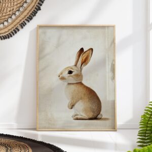 Bunny Nursery Art Print