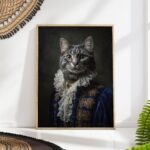 Cat Victorian Renaissance Wall Art