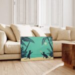 Cats Beach Volleyball Print