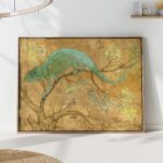 Chameleon Vintage Art