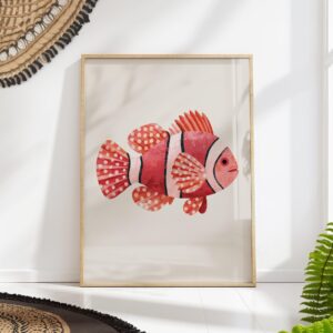 Clownfish Print