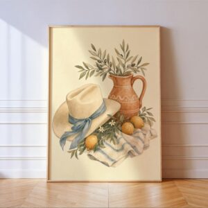 Coastal Cowgirl Still Life Print