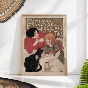 Compagnie Francaise Chocolat Poster
