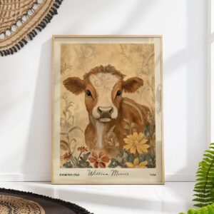 Cow Farm Art Print
