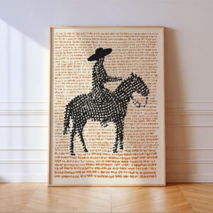 Cowboy Horse Western Wall Art