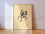 Cowboy Line Art