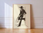 Cowboy Western Print
