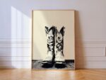 Cowgirl Boots Print
