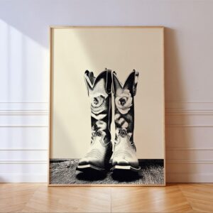 Cowgirl Boots Print