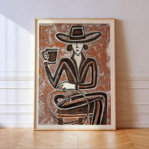 Cowgirl Coffee Cafe Print