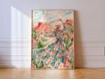 Cowgirl Lasso Western Desert Print