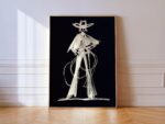 Cowgirl Sketch Print