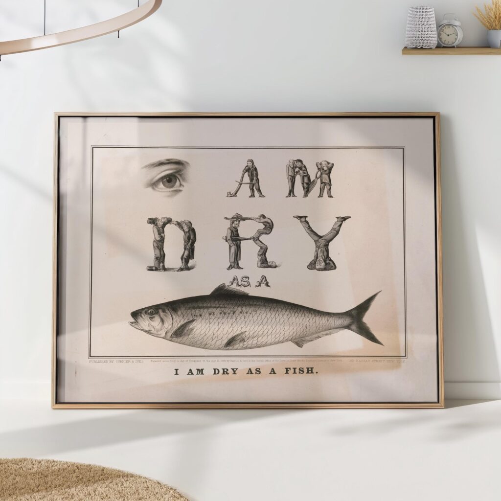 Currier and Ives I Am Dry As Print Currier and Ives I Am Dry As Print