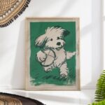 Dog Sketch Wall Art